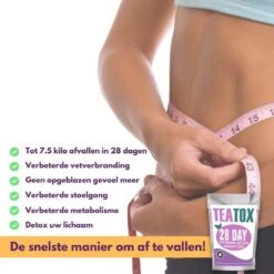 TeaTox™ 28 Dagen Afvallen Detox - Thee - Detox + E-book 30 Recepten -Voedsel Serie Winkel 1200x1200 409