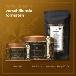 Soolong Taste Japan Nr33 Japanse Groene Thee - Fluweelzacht - Genmaicha, Matcha & Gepofte Rijst - Duurzame Losse Thee - Premium Thee Uit Japan - Blik 25gram -Voedsel Serie Winkel 1200x1200 418