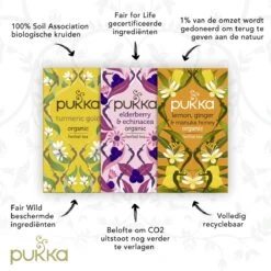 Pukka Support Thee Bundel, Biologische Kruidenthee Ter Ondersteuning Van Je Welzijn - 3 X 20 Zakjes - GB-BIO-05 -Voedsel Serie Winkel 1200x1200 432