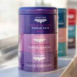 Trio Purple Tea-Justea-Biologisch-Losse Thee-Paarse Thee-Theekado -Voedsel Serie Winkel 1200x1200 439