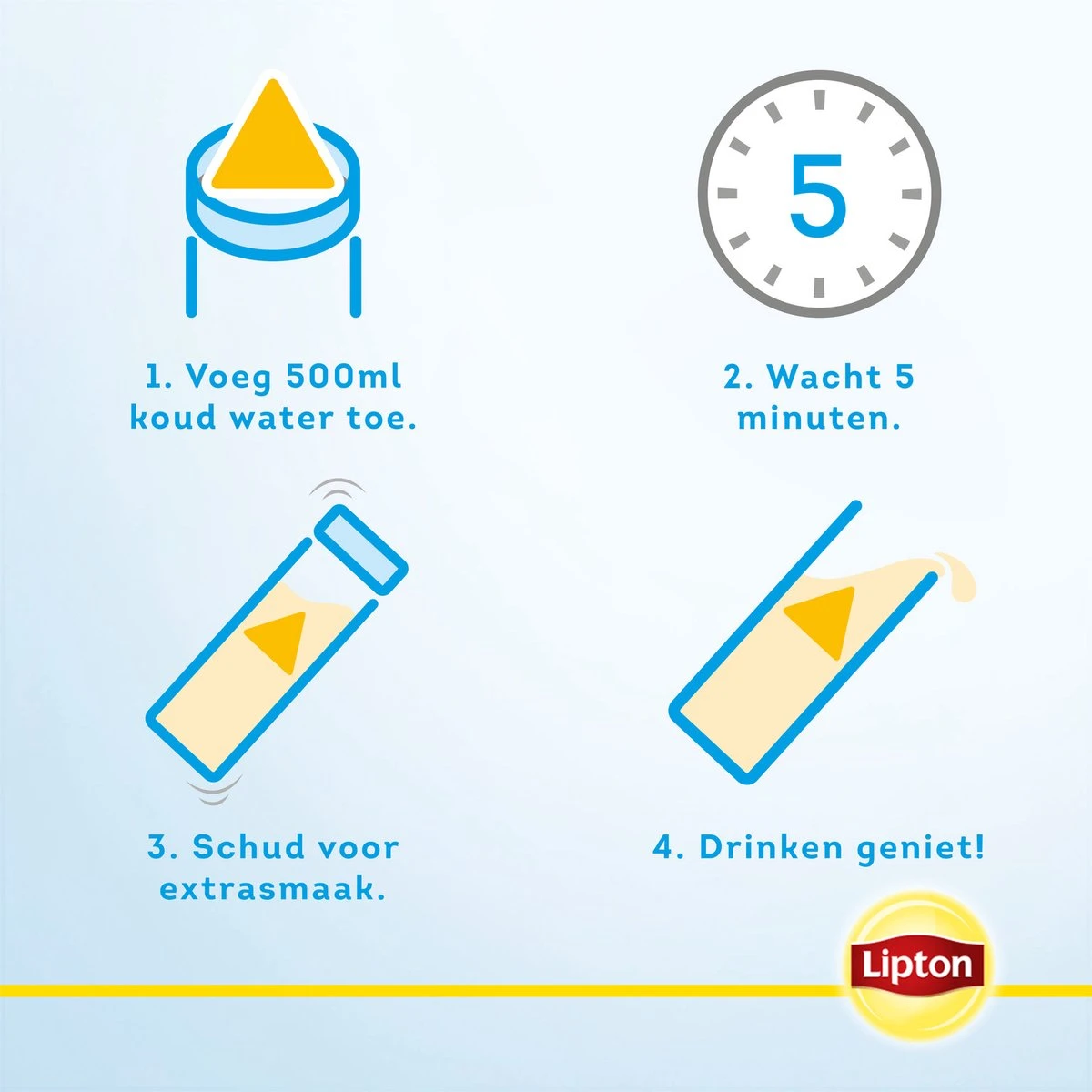Lipton Cold Infuse Rooibos & Mango, Smaak Voor Koud Water Zonder Suiker En Calorieën - 6 X 10 Zakjes - NL-BIO-01 7 Lipton Cold Infuse Rooibos & Mango, Smaak Voor Koud Water Zonder Suiker En Calorieën - 6 X 10 Zakjes - NL-BIO-01 - Afbeelding 5