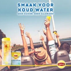 Lipton Cold Infuse Lemon & Camomile, Smaak Voor Koud Water Zonder Suiker En Calorieën - 6 X 10 Zakjes - NL-BIO-01 -Voedsel Serie Winkel 1200x1200 465