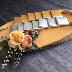 Merkloos Melkchocolade Met Goudfolie, 1 Kg Pak (145 Stuks), 7 Gr Napolitaanse Chocolade, Chocoladecadeau Voor Bruiloft, Babyshower, Speciale Evenementen -Voedsel Serie Winkel 1200x1200 474