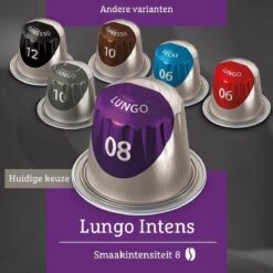 Douwe Egberts Lungo Intens (8) - 5 X 40 Koffiecups 23 Douwe Egberts Lungo Intens (8) - 5 X 40 Koffiecups -Voedsel Serie Winkel 1200x1200 77