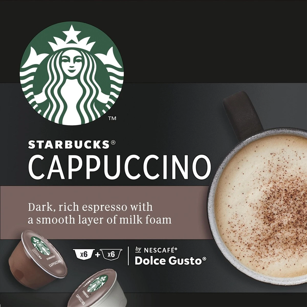 Starbucks By Dolce Gusto Cappuccino Capsules - 36 Koffiecups 5 Starbucks By Dolce Gusto Cappuccino Capsules - 36 Koffiecups - Afbeelding 4