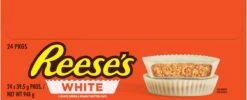 Reese's Chocolade White Peanut Butter Cups 24 X 42 Gram -Voedsel Serie Winkel 1200x484