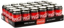 Coca-Cola Coca Cola Zero (DK) | Blik 24 X 33 Cl