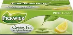 Pickwick Drank: Theezakje 2 Gr Groene Thee Lemon Pk 100 12 Pickwick Drank: Theezakje 2 Gr Groene Thee Lemon Pk 100 -Voedsel Serie Winkel 1200x590