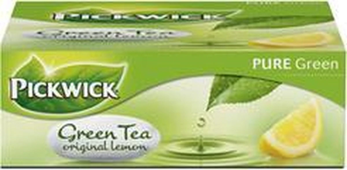 Pickwick Drank: Theezakje 2 Gr Groene Thee Lemon Pk 100 7 Pickwick Drank: Theezakje 2 Gr Groene Thee Lemon Pk 100 - Afbeelding 5