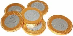 Euro Chocolademunten - 38 Mm - 1 Kg