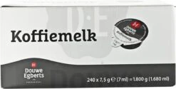 Douwe Egberts Koffiemelk Cups - 240 X 7,5 Gram 7 Douwe Egberts Koffiemelk Cups - 240 X 7,5 Gram -Voedsel Serie Winkel 1200x608