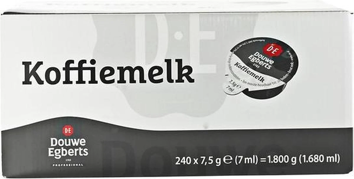 Douwe Egberts Koffiemelk Cups - 240 X 7,5 Gram 5 Douwe Egberts Koffiemelk Cups - 240 X 7,5 Gram - Afbeelding 3