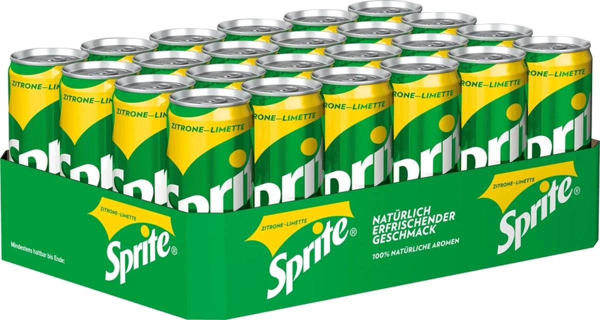 Sprite - Sprite Blikjes 24 X 330 Ml 4 Sprite - Sprite Blikjes 24 X 330 Ml - Afbeelding 2