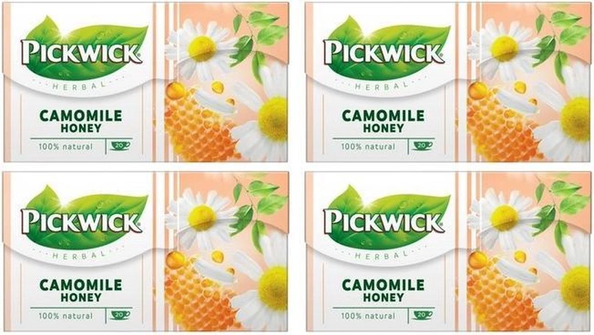 Pickwick Thee - Kamille Honing (camomile Honey) 3 Pickwick Thee - Kamille Honing (camomile Honey)