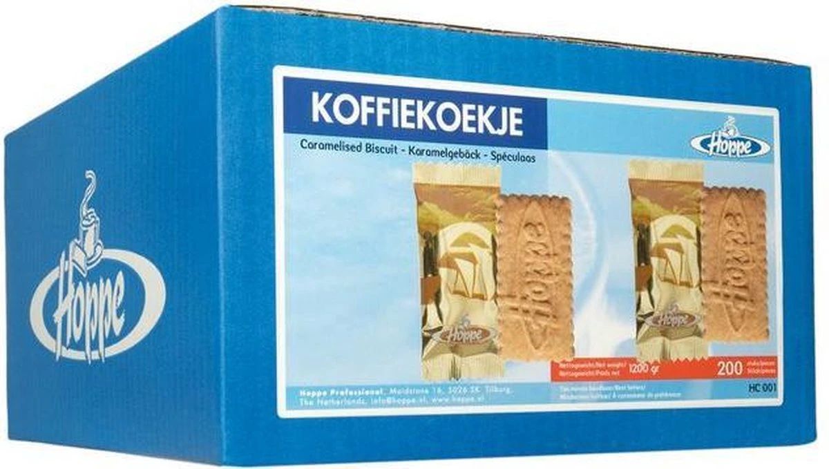 Hoppe Koffiekoekjes - 200 Stuks 3 Hoppe Koffiekoekjes - 200 Stuks