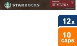 Starbucks By Nespresso Sumatra Espresso Dark Roast Capsules - 120 Koffiecups -Voedsel Serie Winkel 1200x714