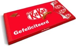 "Gefeliciteerd!" - Gigantische KitKat Reep - 900 Gram Overheerlijke Chocolade -Voedsel Serie Winkel 1200x730 1