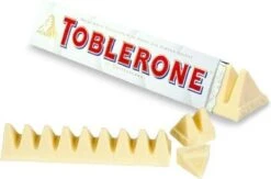Toblerone Zwitserse Witte Chocolade Met Honing En Amandelnougat - 100 Gr
