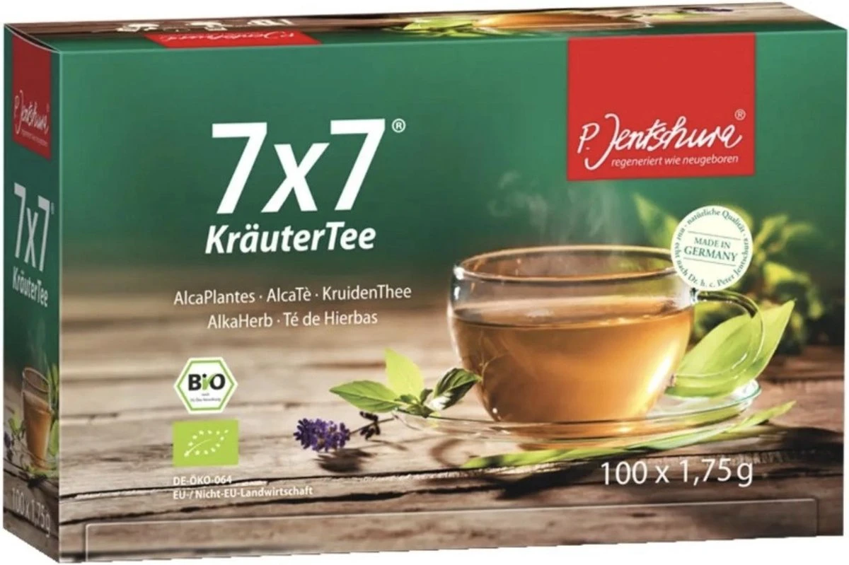 P Jentschura 7x7 Thee 100 Zakjes 3 P Jentschura 7x7 Thee 100 Zakjes