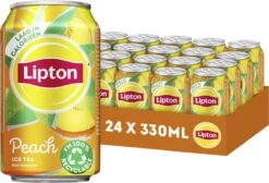 Lipton Ice Tea Peach - 24 X 330ml - Voordeelverpakking