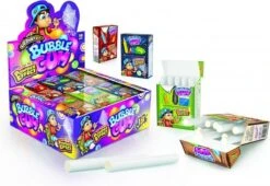 Witte Sigaretten Kauwgom Met Poedereffect- 18x 35 Gram