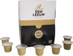 Voordeelpakket: Den Leeuw Lungo (80 Koffiecups) - Roast Koffiecups - Echte Hollandsche Koffie Van Den Leeuw In Nespresso Cups - Nespresso Compatibele Koffie Cups -Voedsel Serie Winkel 1200x916