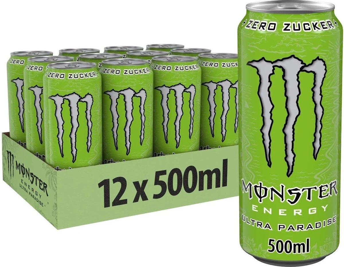 Monster Energy Ultra 12x 500ml Paradise 6 Monster Energy Ultra 12x 500ml Paradise - Afbeelding 4