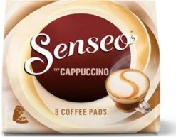 Senseo Cappuccino Koffiepads - 2/9 Intensiteit - 10 X 8 Pads -Voedsel Serie Winkel 1200x937