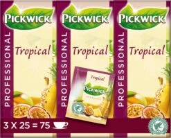 Thee Pickwick Tropical 25x1.5gr Met Envelop - 3 Stuks - 3 Stuks -Voedsel Serie Winkel 1200x966 1