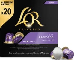 L'OR Lungo Profondo Koffiecups - Intensiteit 8/12 - 10 X 20 Capsules -Voedsel Serie Winkel 1200x975 3