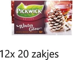 Pickwick Spices Winterglow Zwarte Thee - 12 X 20 Zakjes -Voedsel Serie Winkel 1200x980