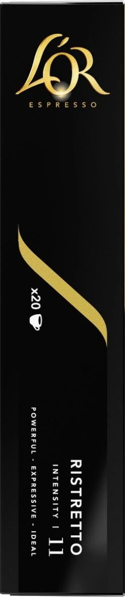L'OR Espresso Ristretto Koffiecups - Intensiteit 11/12 - 10 X 20 Capsules 23 L'OR Espresso Ristretto Koffiecups - Intensiteit 11/12 - 10 X 20 Capsules -Voedsel Serie Winkel 251x1200