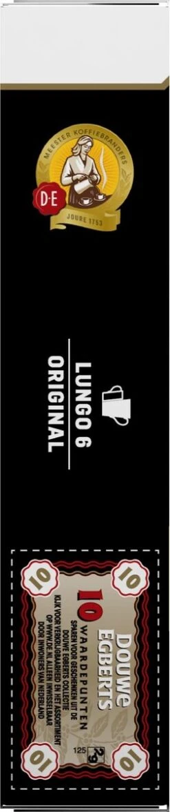 Douwe Egberts Lungo Original Koffiecups - Intensiteit 6/12 - 10 X 10 Capsules 17 Douwe Egberts Lungo Original Koffiecups - Intensiteit 6/12 - 10 X 10 Capsules -Voedsel Serie Winkel 252x1200