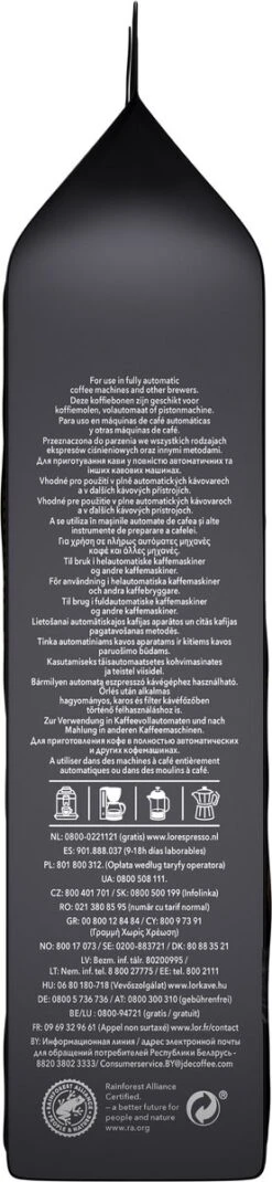 L'OR Espresso Onyx Koffiebonen (12) - 4 X 500 Gram -Voedsel Serie Winkel 277x1200