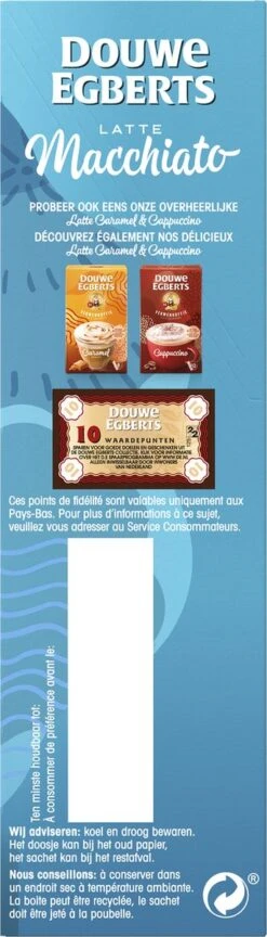 Douwe Egberts Verwenkoffie Latte Macchiato Oploskoffie - 5 X 8 Zakjes 17 Douwe Egberts Verwenkoffie Latte Macchiato Oploskoffie - 5 X 8 Zakjes -Voedsel Serie Winkel 343x1200 4