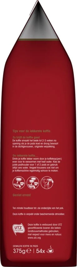 Douwe Egberts Aroma Rood Koffiepads - 4 X 54 Pads 13 Douwe Egberts Aroma Rood Koffiepads - 4 X 54 Pads -Voedsel Serie Winkel 345x1200