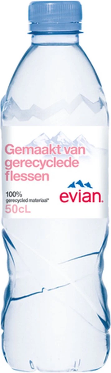 Evian | Mineraalwater | Pet | 24x 50cl 4 Evian | Mineraalwater | Pet | 24x 50cl - Afbeelding 2