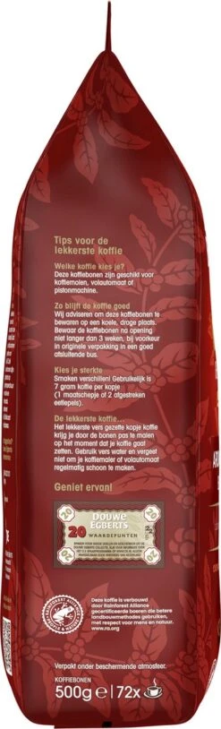 Douwe Egberts Aroma Rood Koffiebonen - 6 X 500 Gram -Voedsel Serie Winkel 364x1200 11
