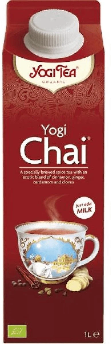 Yogi Tea Barista Chai Classic Voordeelverpakking - 6 X 1 Liter 3 Yogi Tea Barista Chai Classic Voordeelverpakking - 6 X 1 Liter