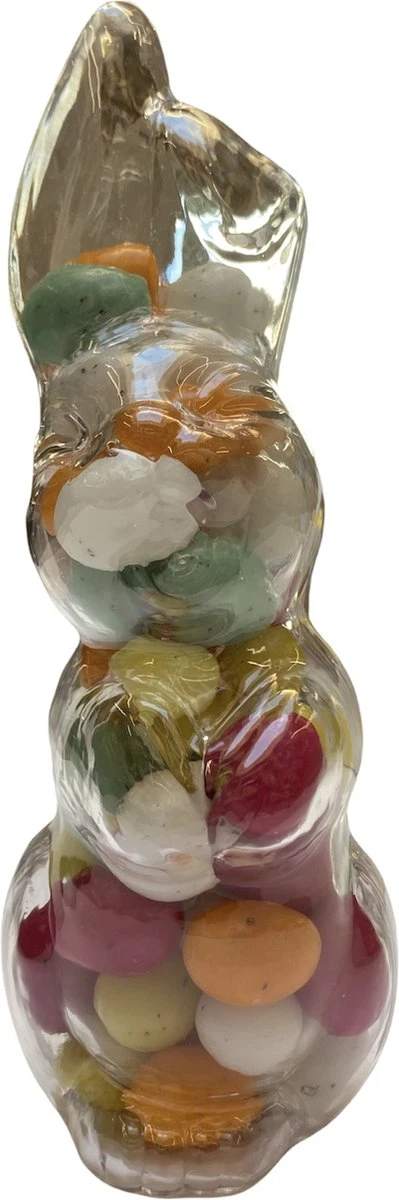 Paashaas Gevuld Met Dragees Eitjes - 200 Gram - Paashaas Decoratie - Pasen Decoratie - Paasdecoratie- Pasen Kinderen - Pasen Chocolade - Paaseieren - Paaseieren Decoratie - Paaseieren Chocolade - Snoep - Pasen - Geschenk - Snoep Mix 7 Paashaas Gevuld Met Dragees Eitjes - 200 Gram - Paashaas Decoratie - Pasen Decoratie - Paasdecoratie- Pasen Kinderen - Pasen Chocolade - Paaseieren - Paaseieren Decoratie - Paaseieren Chocolade - Snoep - Pasen - Geschenk - Snoep Mix - Afbeelding 5