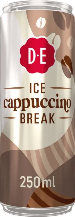 Douwe Egberts Ice Cappuccino IJskoffie - 12 X 250 Ml -Voedsel Serie Winkel 416x1200 3