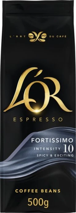 L'OR Espresso Fortissimo Koffiebonen (10) - 4 X 500 Gram -Voedsel Serie Winkel 429x1200 1