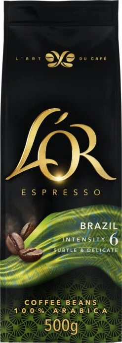 L'OR Espresso Origins Brazil Koffiebonen (6) - 4 X 500 Gram -Voedsel Serie Winkel 429x1200