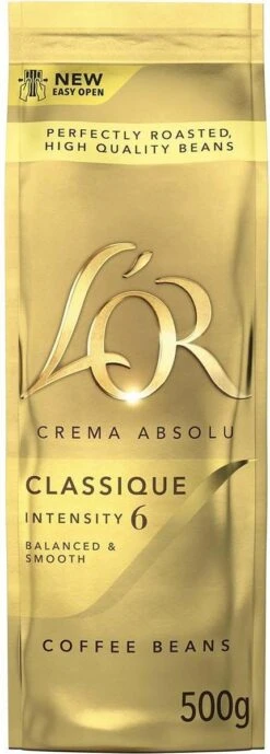 L'OR Koffiebonen Variatiepakket - 4x 500 Gram -Voedsel Serie Winkel 430x1200 2