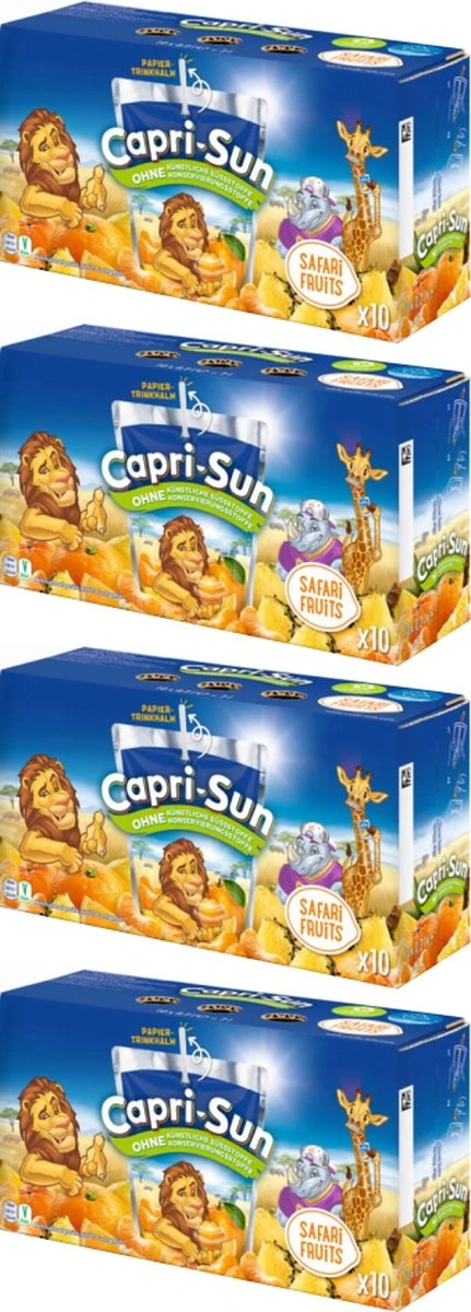 Capri Sun - Safari - 40 Stuks - 20 Cl 3 Capri Sun - Safari - 40 Stuks - 20 Cl