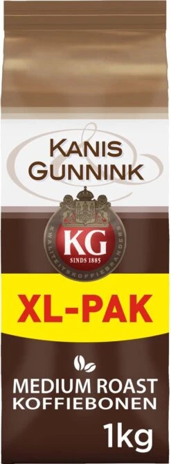 Kanis & Gunnink Medium Roast Koffiebonen - 4 X 1000 Gram - Voordeelverpakking 14 Kanis & Gunnink Medium Roast Koffiebonen - 4 X 1000 Gram - Voordeelverpakking -Voedsel Serie Winkel 443x1200