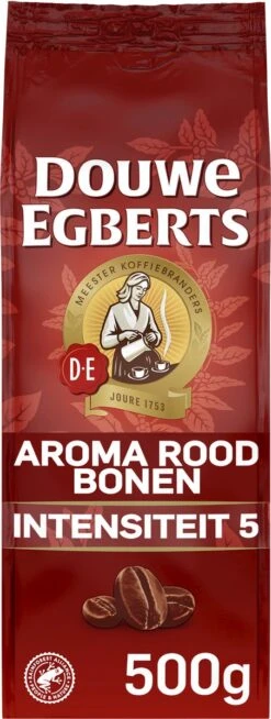 Douwe Egberts Aroma Rood Koffiebonen - 6 X 500 Gram -Voedsel Serie Winkel 453x1200 9