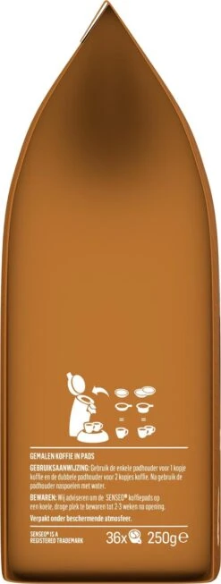 Senseo Strong Koffiepads - 7/9 Intensiteit - 10 X 36 Pads -Voedsel Serie Winkel 454x1200 10
