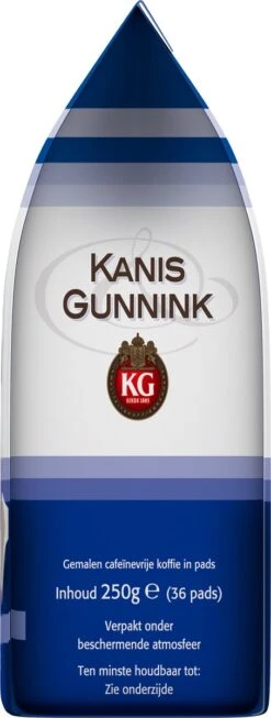 Kanis & Gunnink Cafeïnevrij Koffiepads - 10 X 36 Pads -Voedsel Serie Winkel 454x1200