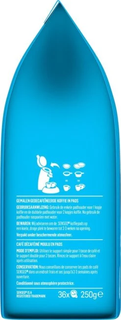 Senseo Decaf Koffiepads - 5/9 Intensiteit - 10 X 36 Pads -Voedsel Serie Winkel 454x1200 5